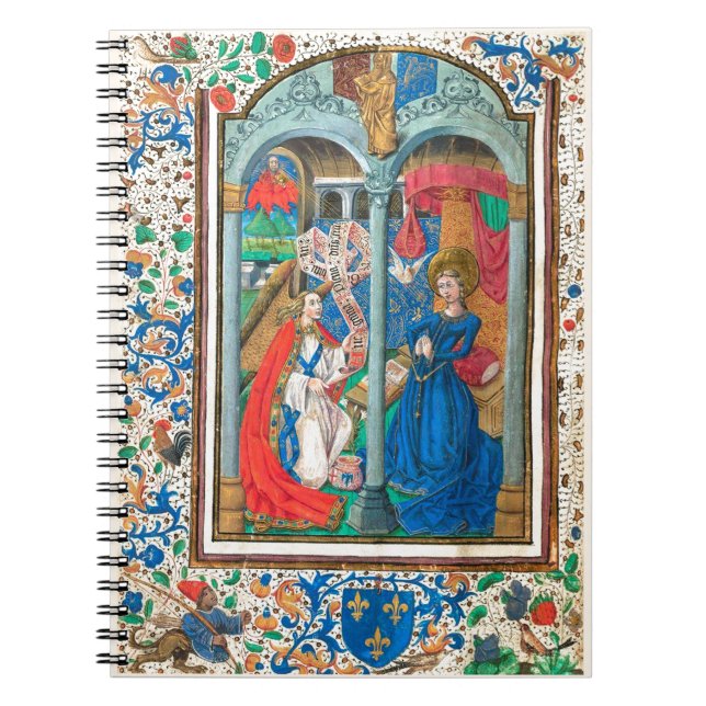 Livre d'art de manuscrit lumineux des heures SR001 (Devant)