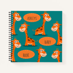 Livre de Bébé Personnalisé Happy Giraffe