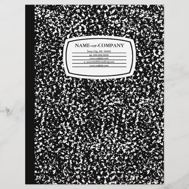 livre de composition (Devant)
