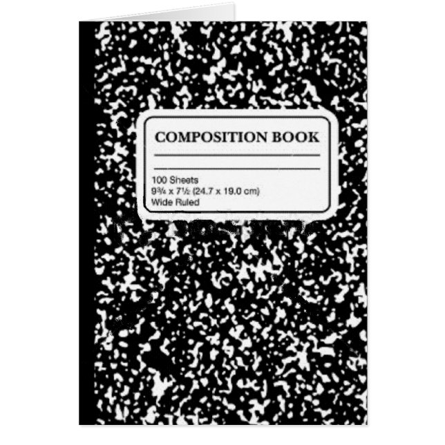 Livre de composition/Étudiant-Enseignant (Devant)