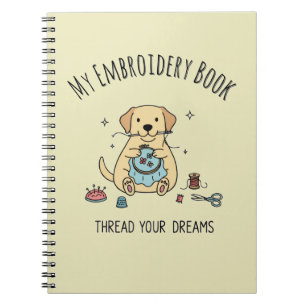 Livre de conception de broderie d'art de retriever
