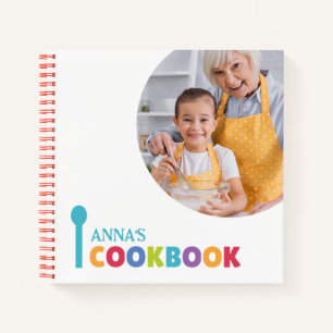 Livre de Cookbook Personnalisé (Votre Photo)
