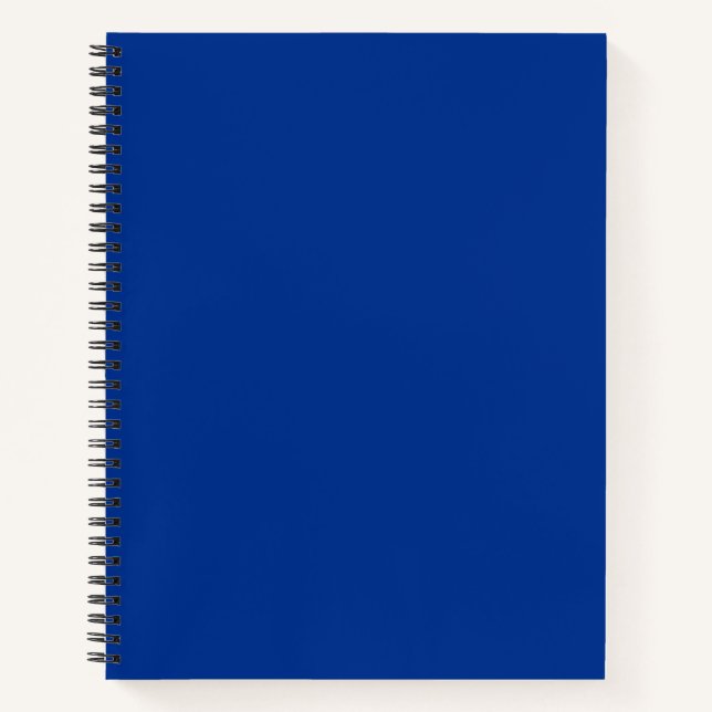 Livre de croquis bleu foncé (Devant)