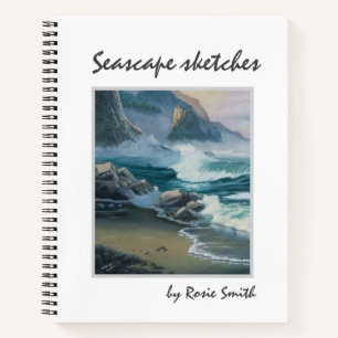 Livre de croquis - Croquis de paysages marins