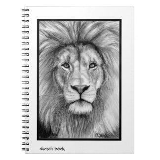 Livre de croquis de lion