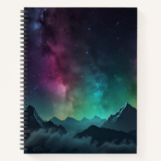 Livre de croquis de monogramme noir et blanc perso