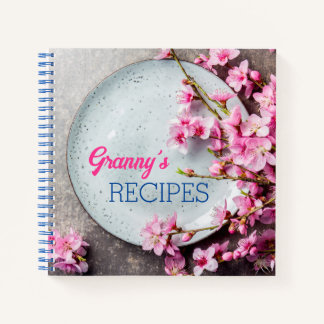 Livre de cueillette de recettes vierges à écrire