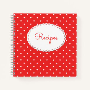 Livre de cueillette de recettes vierges à écrire