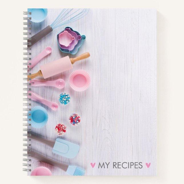 Livre de cueillette de recettes vierges à écrire (Devant)