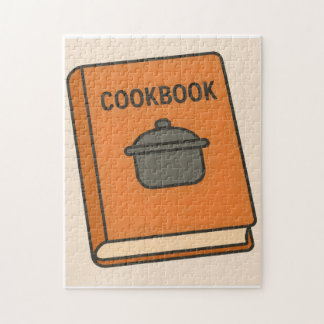 Livre de cuisine rétro | Puzzle de la cuisine cosy