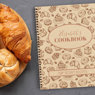 Livre de cuisine vintage journal des recettes pers