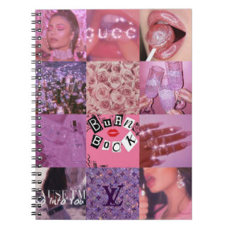Livre de gravure rose Sassy