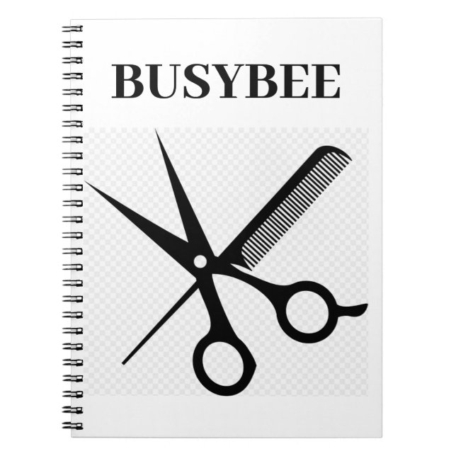 Livre de notes d'entreprise - Conception de Busybe (Devant)