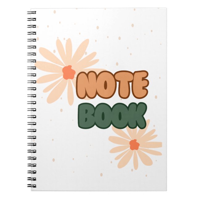 Livre de notes simple et beau (Devant)