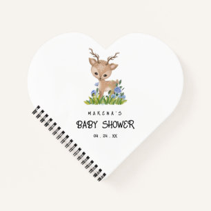 Livre de notes sur l'aquarelle des cerfs mignons