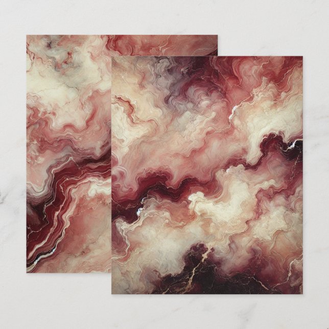 Livre de papier pour la récolte de marbre automati (Devant / Derrière)