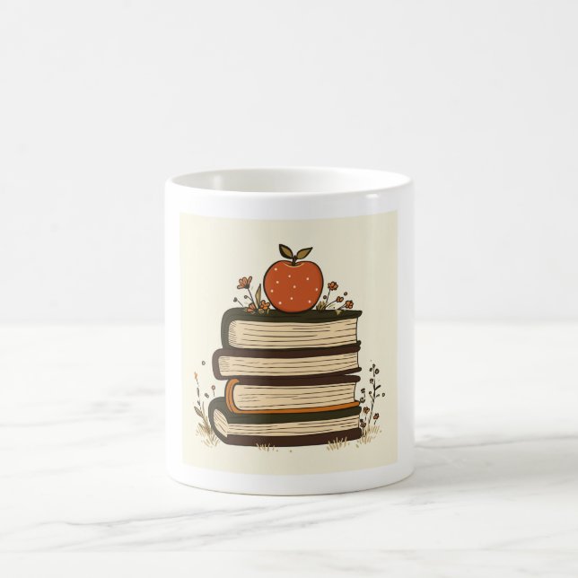 Livre de professeur Pile Pomme Mug (Centre)
