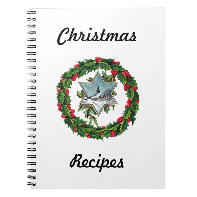 Livre de recette de Noël (Devant)