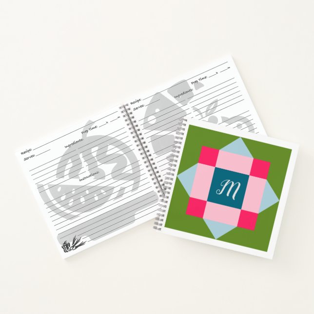 Livre de recette Monogram Barn Quilt (Intérieur)