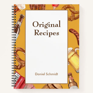 Livre de recettes à thème bavarois