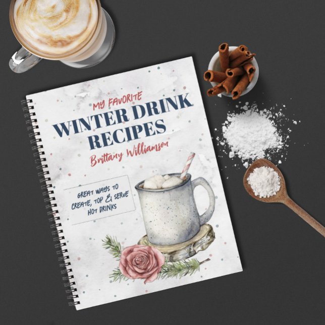 Livre de recettes de boissons d'hiver (Créateur téléchargé)