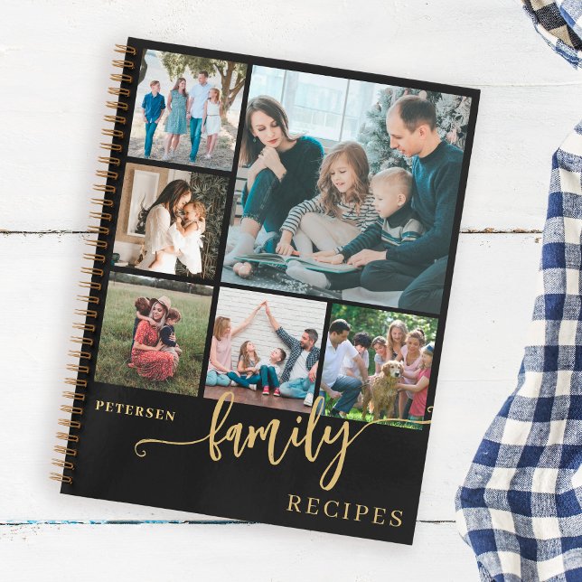 Livre de recettes de collage de photos de recettes (Créateur téléchargé)