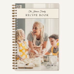 Livre de recettes de famille avec photos personnal