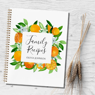 Livre de recettes de famille des fruits et fleurs 