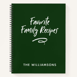 Livre de recettes de famille Livre de cuisine 