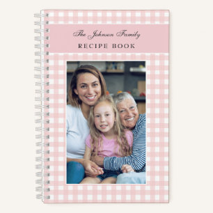 Livre de recettes de famille personnalisé avec pho
