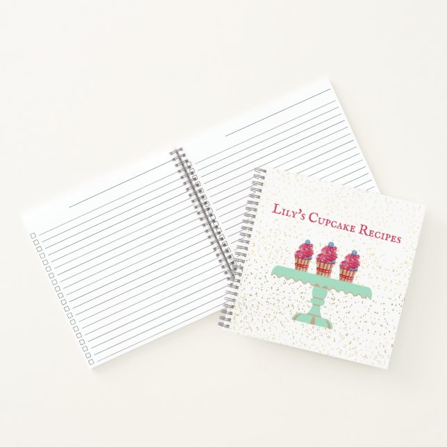 Livre de recettes de gâteau pour enfant personnali (Intérieur)