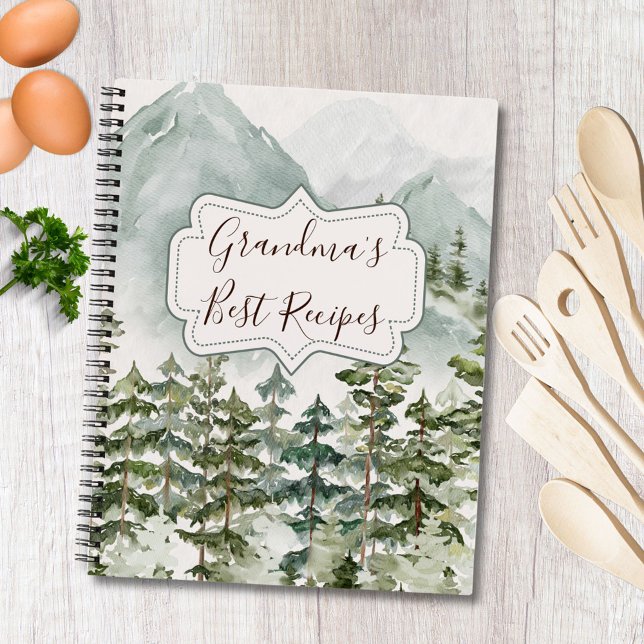 Livre de recettes de grand-mère de Forest Mountain (In situ)