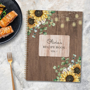 Livre de recettes de guirlande lumineuse en bois d