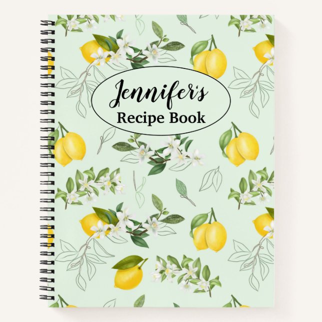 Livre de recettes de Jennifer personnalisé par nom (Devant)