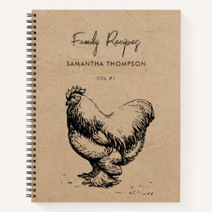 Livre de recettes de la famille personnalisée Papi