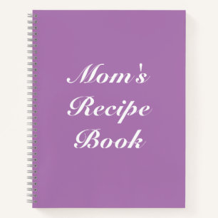 Livre de recettes de maman, cadeau de la fête des 
