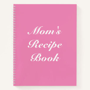 Livre de recettes de maman, cadeau de la fête des
