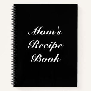 Livre de recettes de maman personnalisée Fête des
