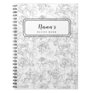 Livre de recettes de motifs floraux Fleurs de lign