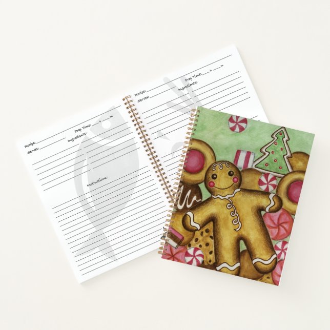 Livre de recettes de Noël (Intérieur)