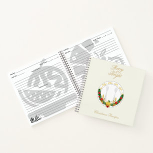 Livre de recettes de Noël Joyeux et brillant perso