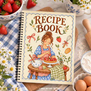 Livre de recettes de tarte aux fraises Cottage vie