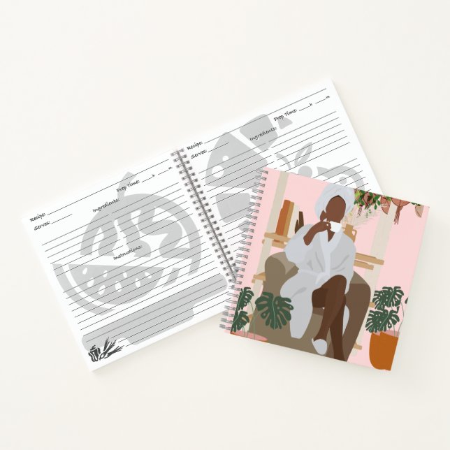 Livre de recettes de thé à base de plantes (Intérieur)