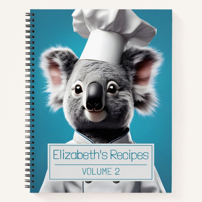 Livre de recettes du chef Koala (Devant)