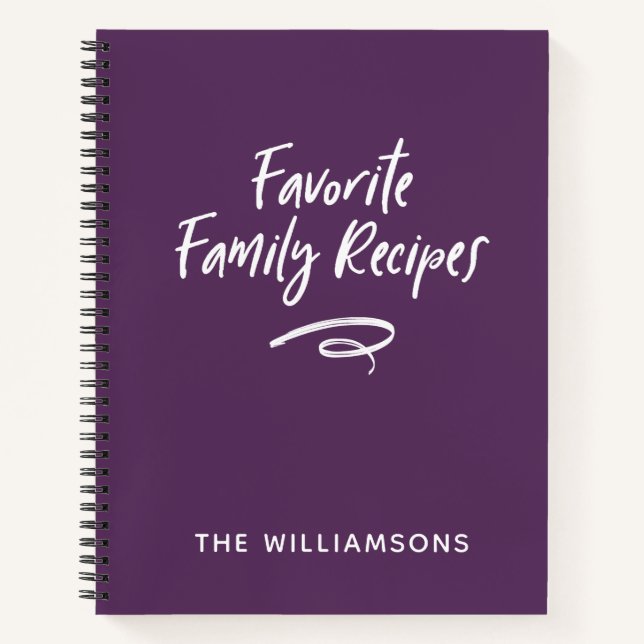Livre de recettes familiales (Devant)