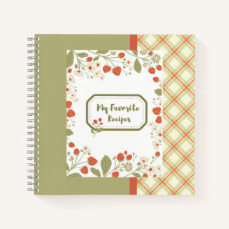 Livre de recettes fraises