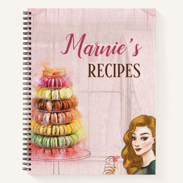 Livre de recettes Macarons (Devant)