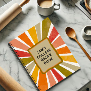 Livre de recettes moderne Retro Custom Favorite Co