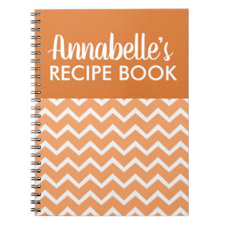 Livre de recettes Orange Modern Family Cuisine