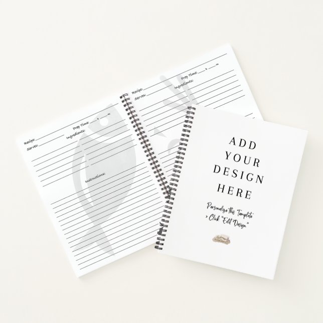 Livre de recettes personnalisé (Intérieur)